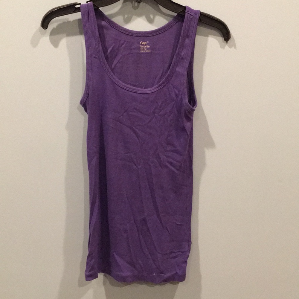 Gap purple tank top